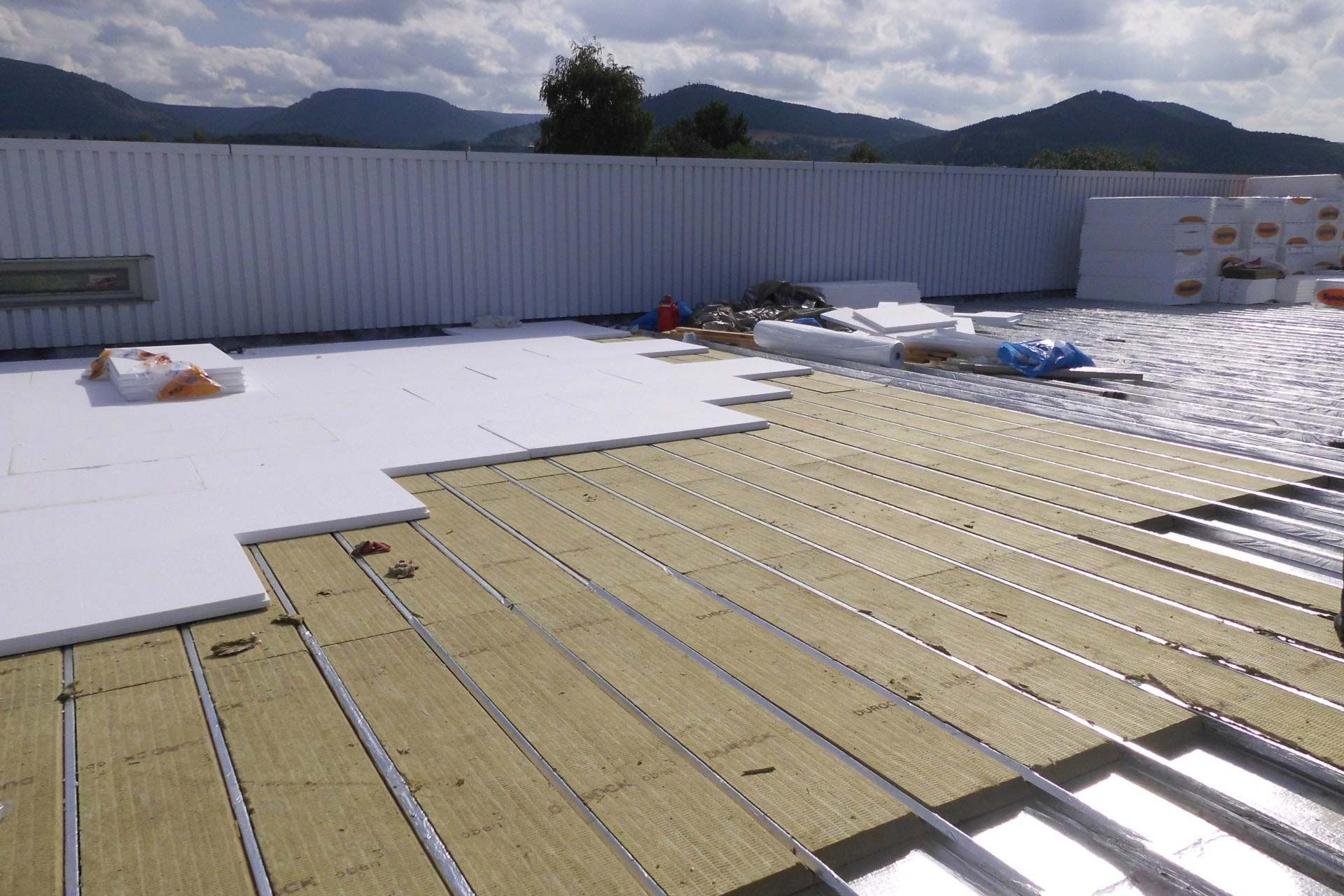 Industriedach Sanierung