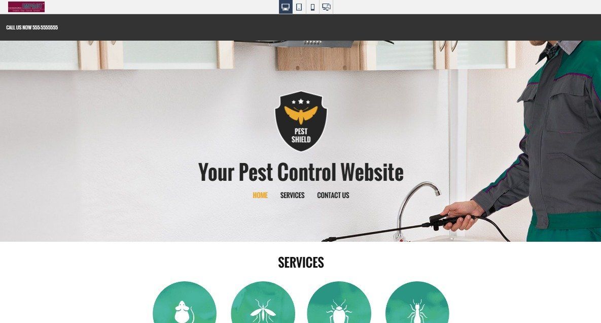 Pest Control Website Sample