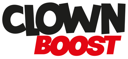 Logo ClownBoost, suplemento pre entrenamiento enfocado en rendimiento y energía