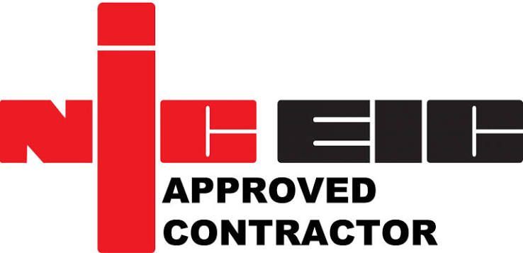 NIC eIT Approved Contractor logo in red and black text