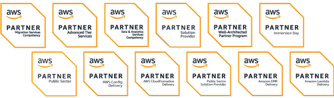 O logotipo dos serviços de nível avançado do parceiro da AWS.
