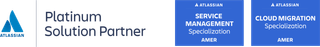 Logo with a blue triangle,
