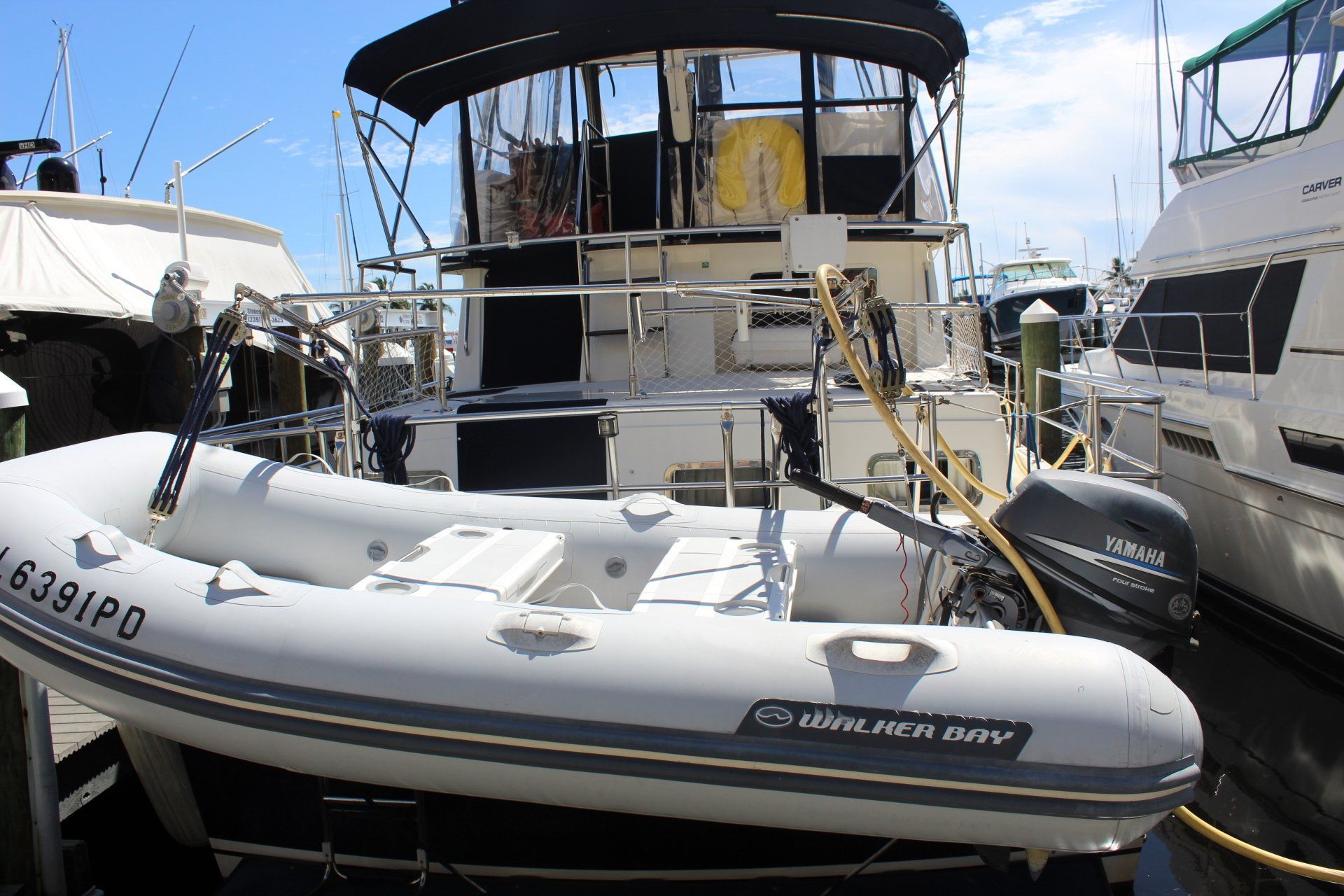 A boat with the number 6381po on the side of it