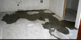Leak Detection — White Wall with Slab Leaks  in Carrollton, TX