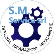 logo s.m. service s.r.l. officina riparazioni meccaniche