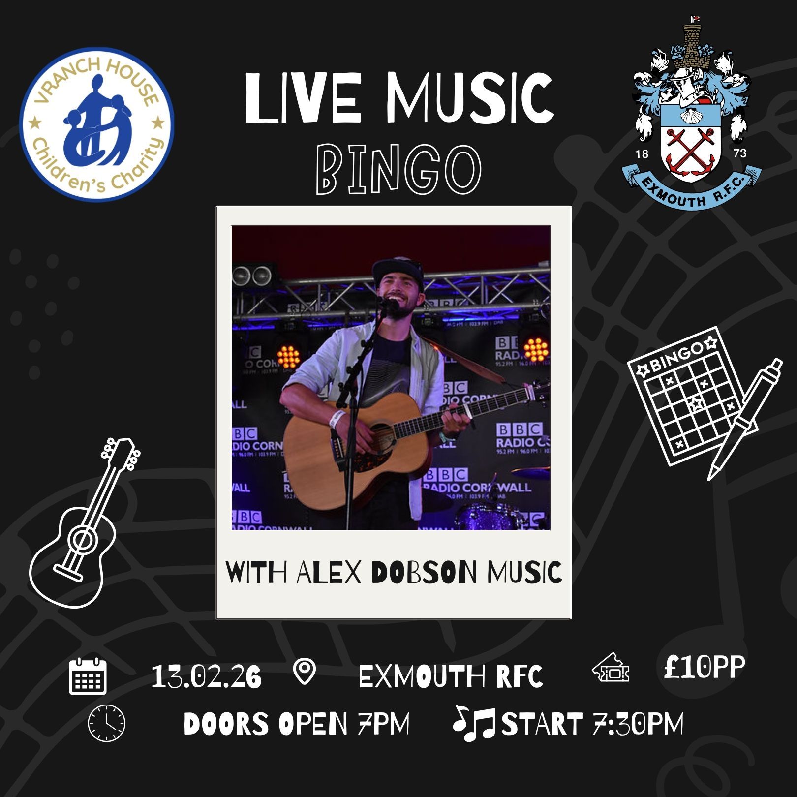 Music Bingo with Alex Dobson