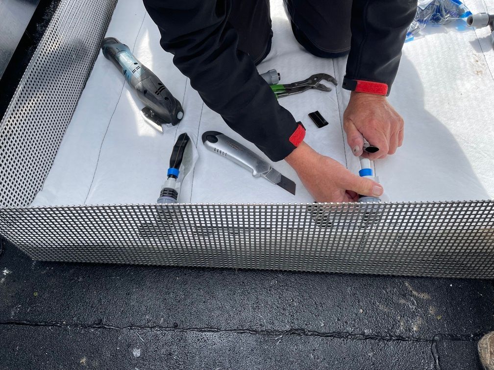 Laistīšanas sistēma zaļajam jumtam