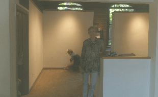 Water Damage Restoration — Inside Clients Home in East Providence, RI