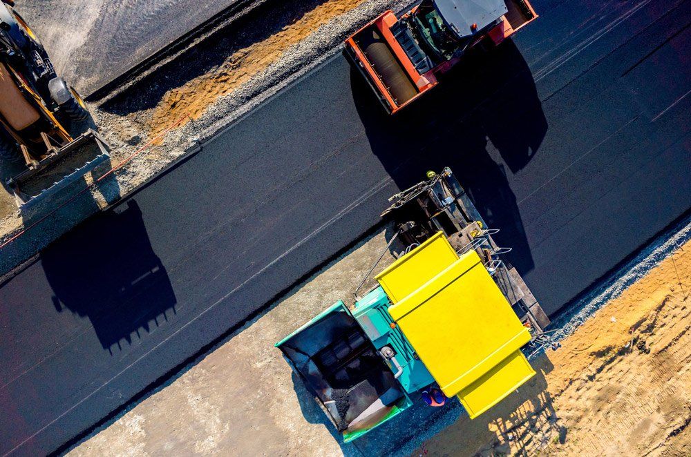 New Road Under Paving Construction — Oxnard, CA — B C Rincon Construction, Inc.