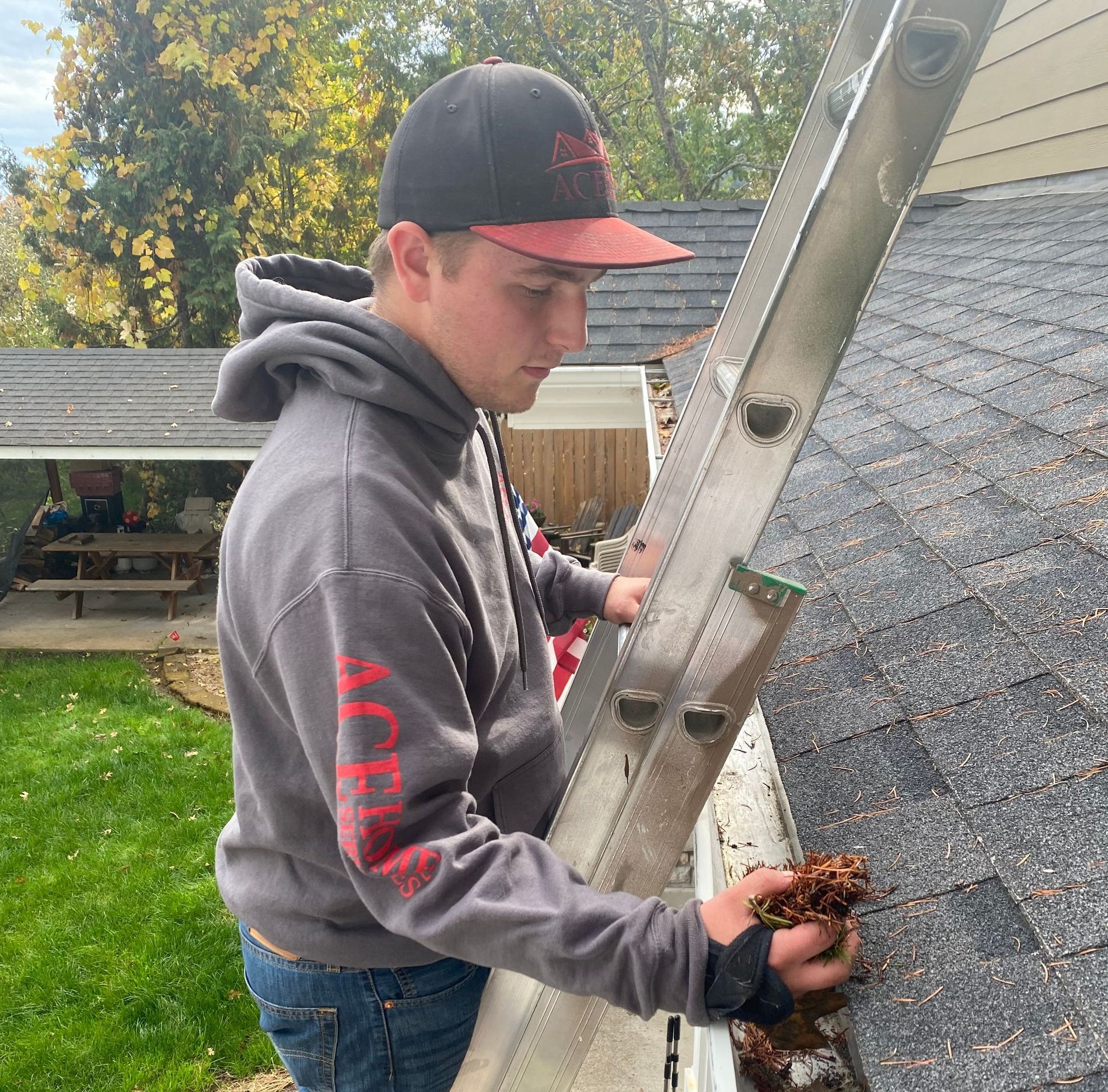 Roof Gutter Power Washing | Eugene, OR | Ace Home Services LLC