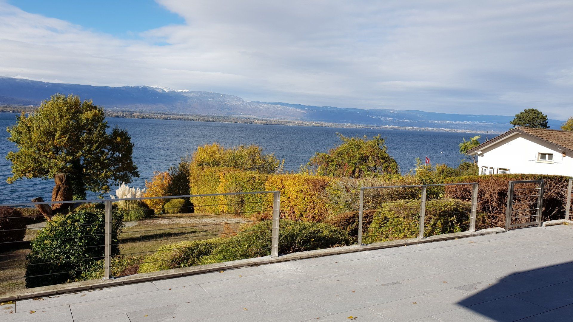 Pose de rambardes garde corps