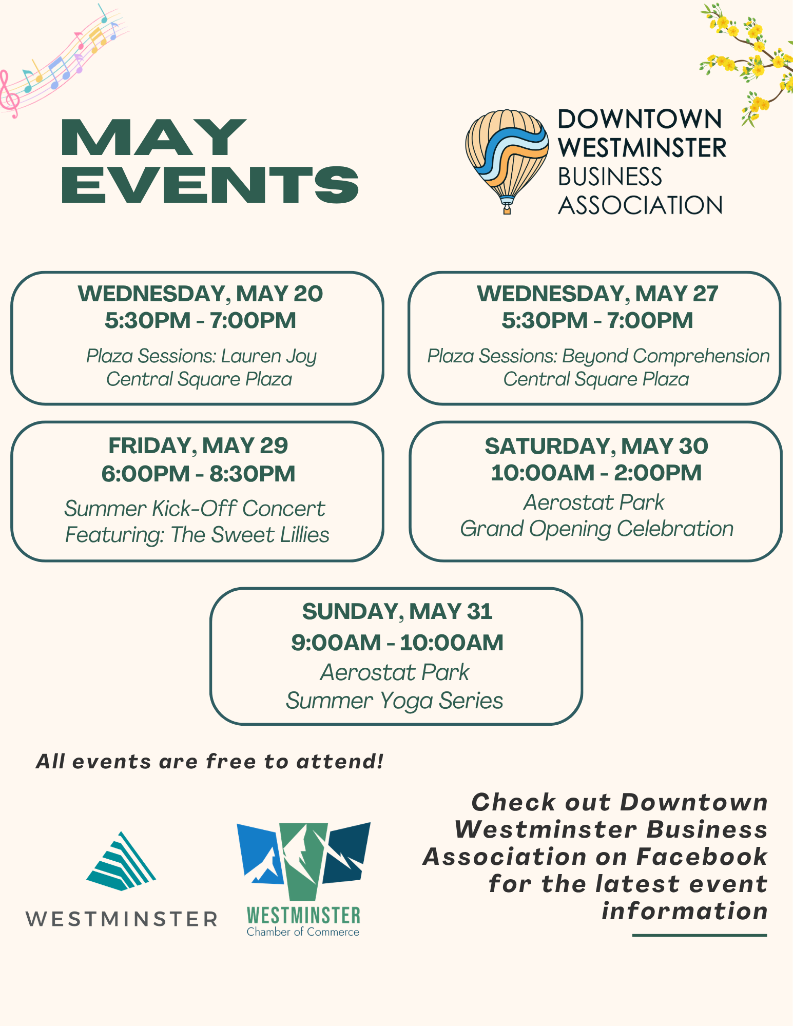 May 2026 Events
