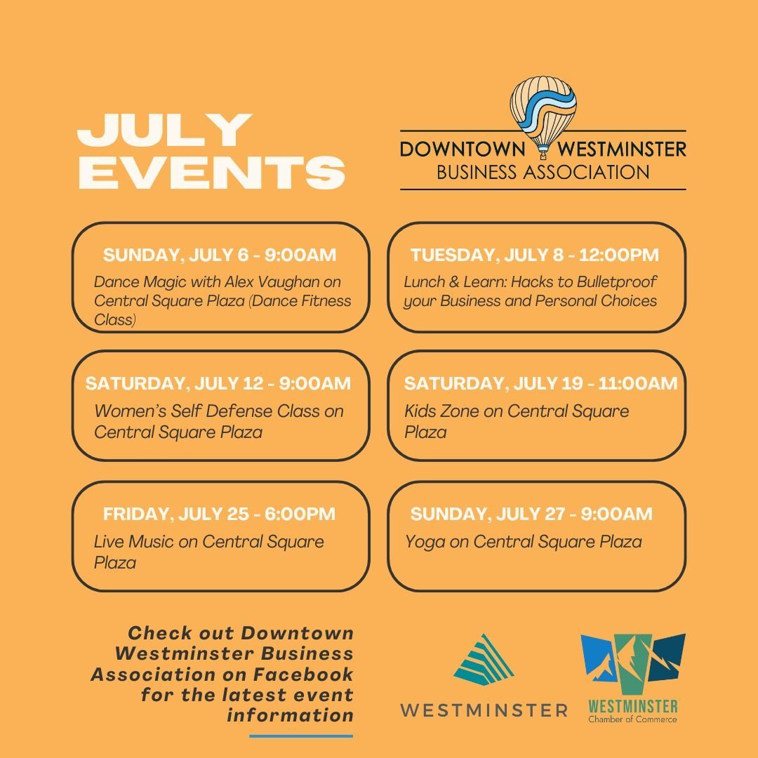 Downtown Westminster Events