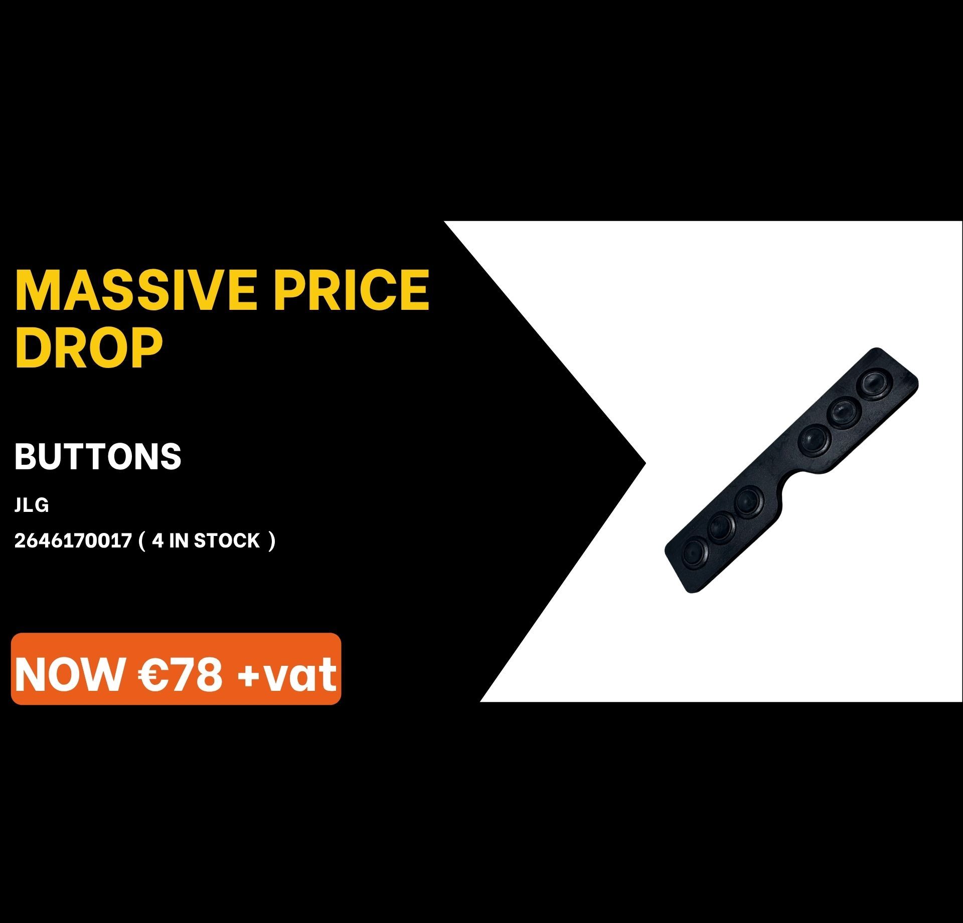 Special Offer, Solenoid, JLG, Boom Lift, IPS Ireland, Acces Platform Parts, MEWP Parts, Cherrypicker Parts, Genie Parts, Crane Pads, Outrigger Pads, Spreader plates, Joystick, Genie, Controller, circuit board, decals, ECU Board, solenoid, battery Charger, seal kit, electric motor, battery, scissor lift rail, level sensor, foot switch, safety harness, harness kit, construction safety