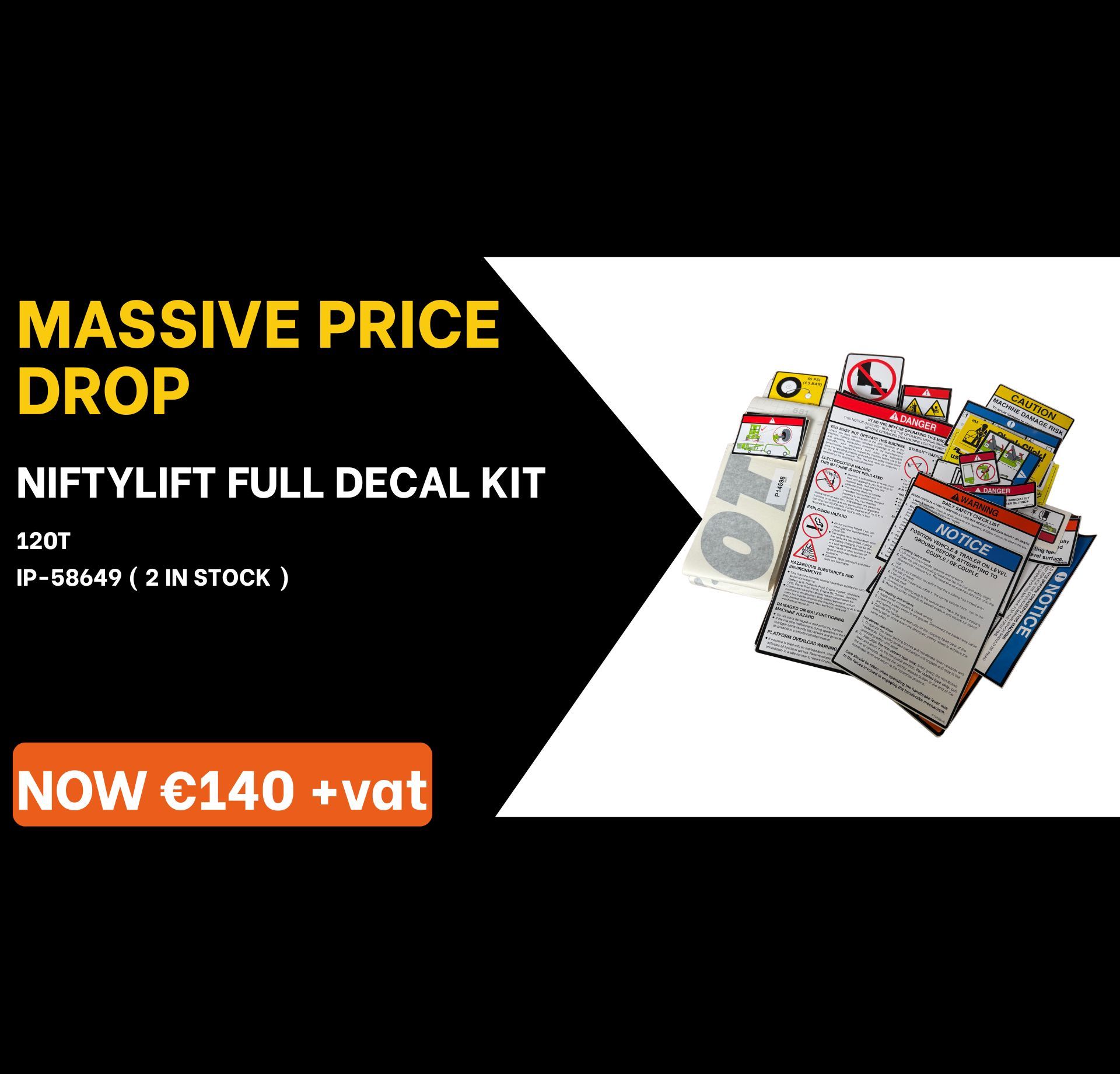 Special Offer, Solenoid, JLG, Boom Lift, IPS Ireland, Acces Platform Parts, MEWP Parts, Cherrypicker Parts, Genie Parts, Crane Pads, Outrigger Pads, Spreader plates, Joystick, Genie, Controller, circuit board, decals, ECU Board, solenoid, battery Charger, seal kit, electric motor, battery, scissor lift rail, level sensor, foot switch, safety harness, harness kit, construction safety, tvh parts, tvh ireland, vertimac, vertimac parts, tvh uk