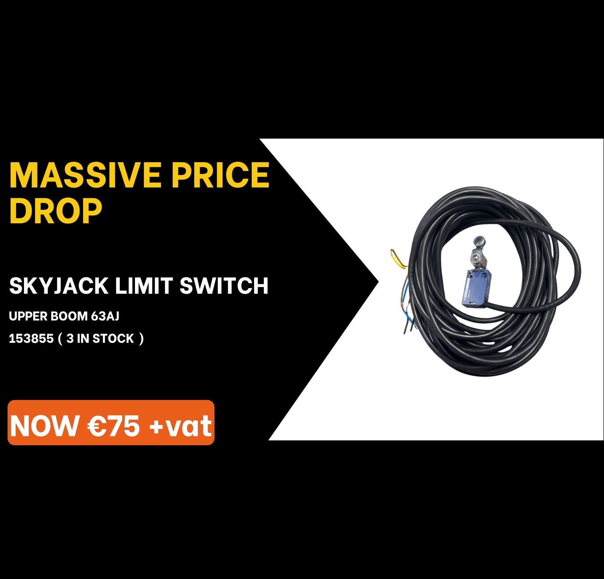 Special Offer, Solenoid, JLG, Boom Lift, IPS Ireland, Acces Platform Parts, MEWP Parts, Cherrypicker Parts, Genie Parts, Crane Pads, Outrigger Pads, Spreader plates, Joystick, Genie, Controller, circuit board, decals, ECU Board, solenoid, battery Charger, seal kit, electric motor, battery, scissor lift rail, level sensor, foot switch, safety harness, harness kit, construction safety