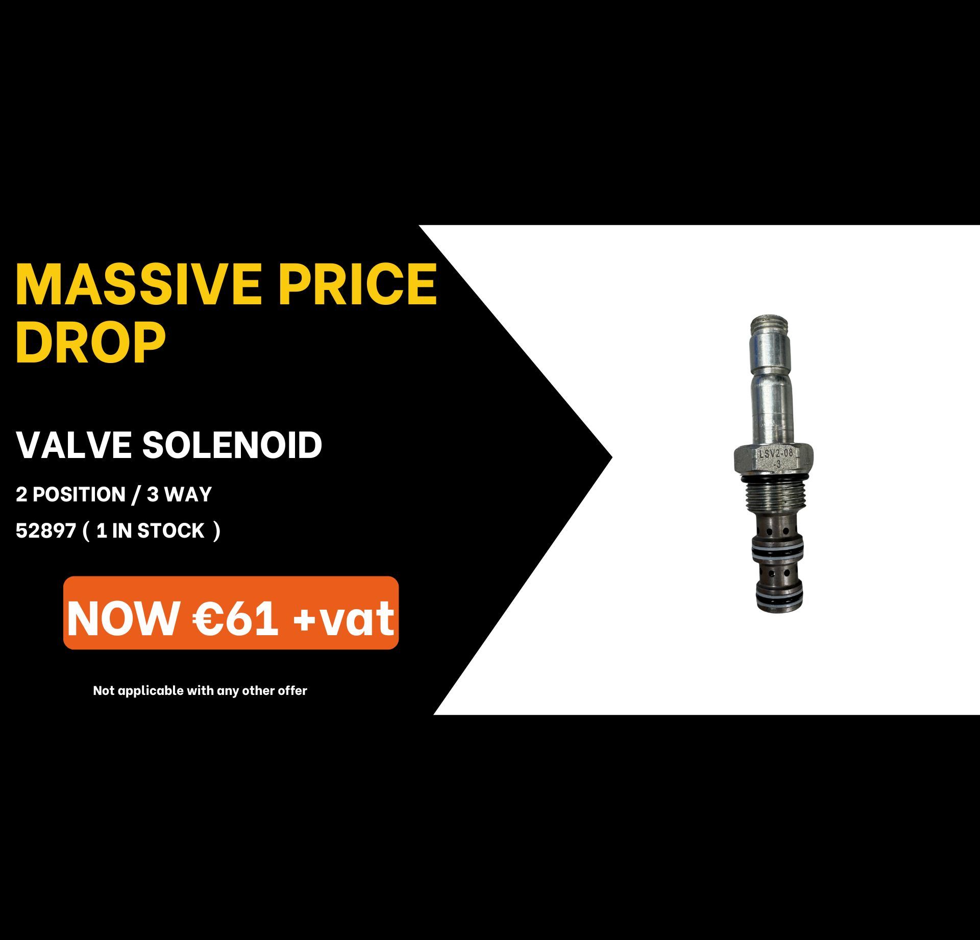 Special Offer, Solenoid, JLG, Boom Lift, IPS Ireland, Acces Platform Parts, MEWP Parts, Cherrypicker Parts, Genie Parts, Crane Pads, Outrigger Pads, Spreader plates, Joystick, Genie, Controller, circuit board, decals, ECU Board, solenoid, battery Charger, seal kit, electric motor, battery, scissor lift rail, level sensor, foot switch, safety harness, harness kit, construction safety, tvh parts, tvh ireland, vertimac, vertimac parts, tvh uk