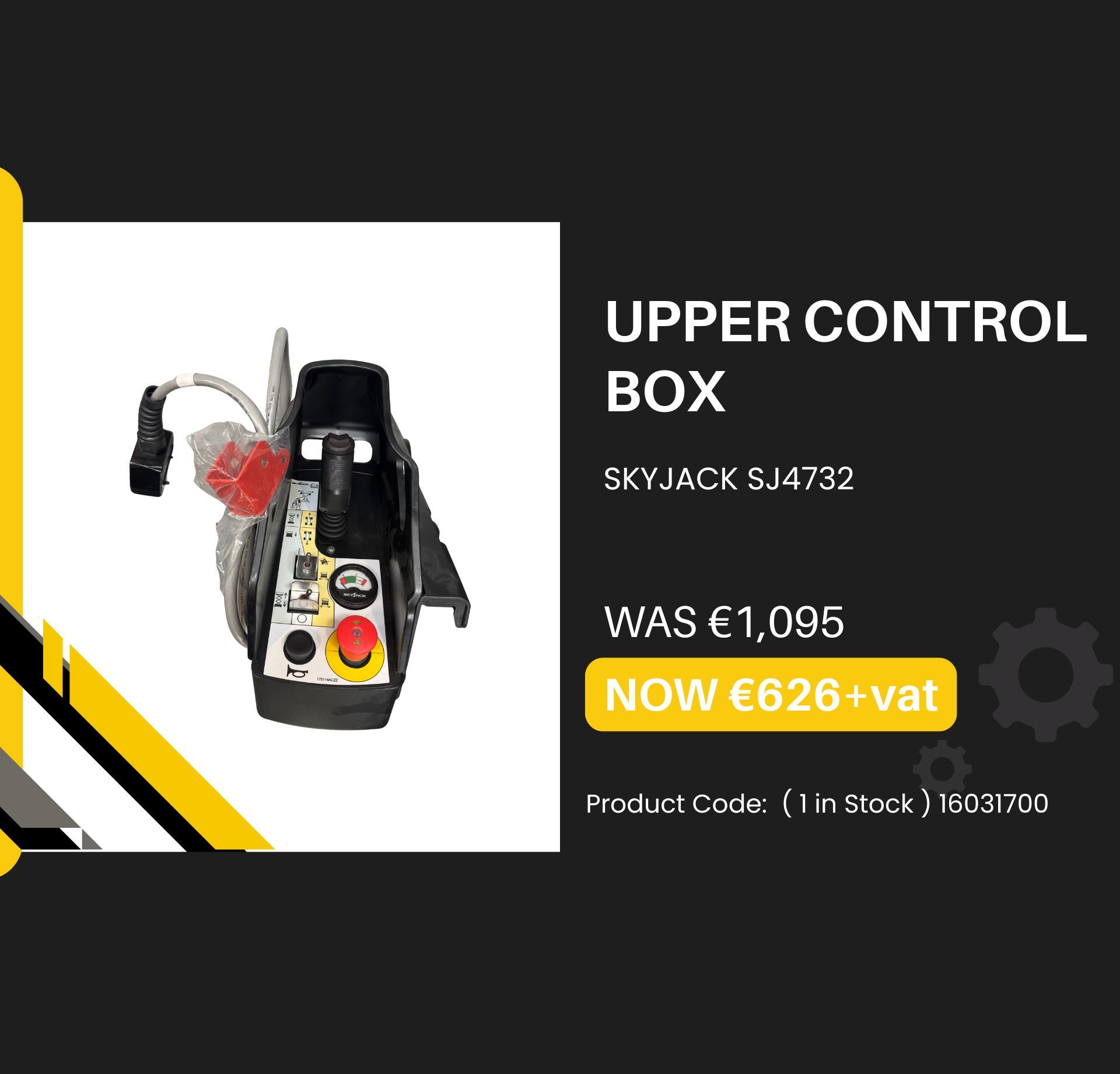 Special Offer, Solenoid, JLG, Boom Lift, IPS Ireland, Acces Platform Parts, MEWP Parts, Cherrypicker Parts, Genie Parts, Crane Pads, Outrigger Pads, Spreader plates, Joystick, Genie, Controller, circuit board, decals, ECU Board, solenoid, battery Charger, seal kit, electric motor, battery, scissor lift rail, level sensor, foot switch, safety harness, harness kit, construction safety, tvh parts, tvh ireland, vertimac, vertimac parts, tvh uk