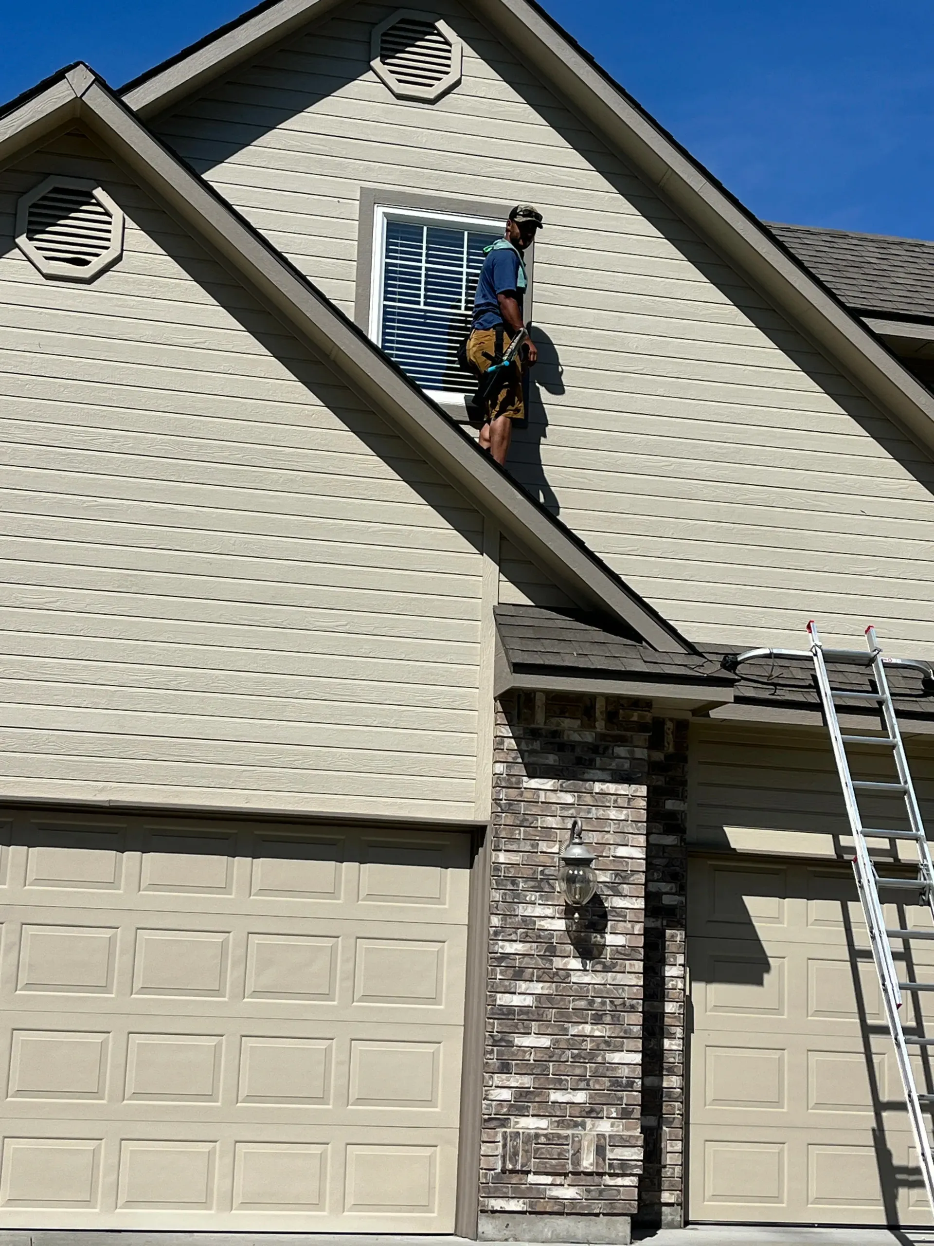 Residential window washing in Boise