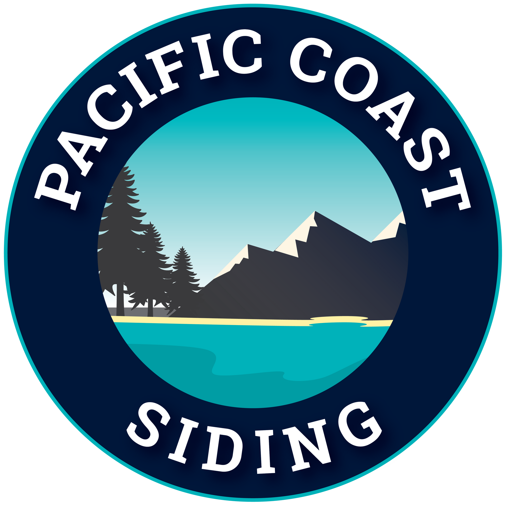 pacific coast siding logo portland