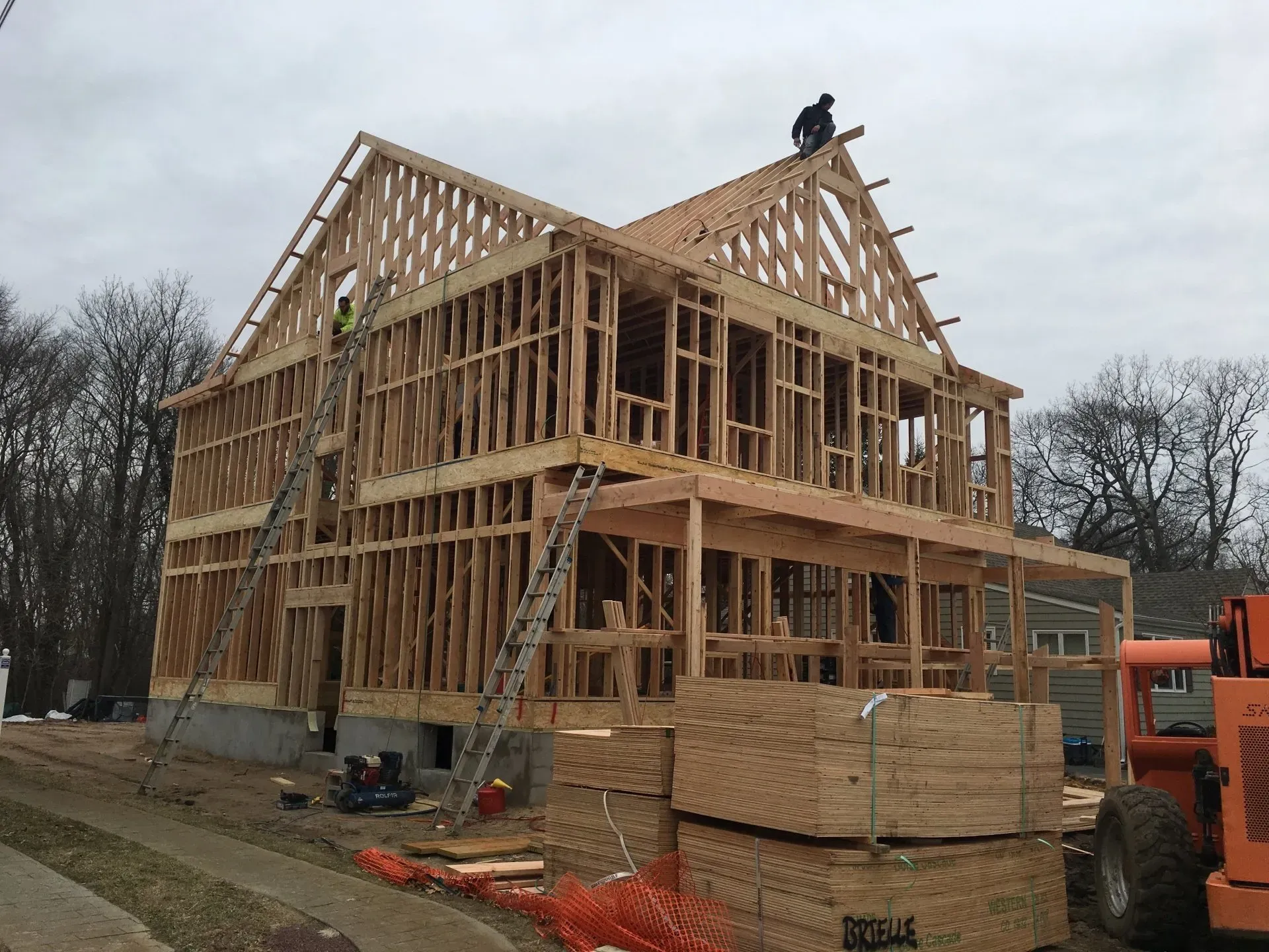 House Under Construction
