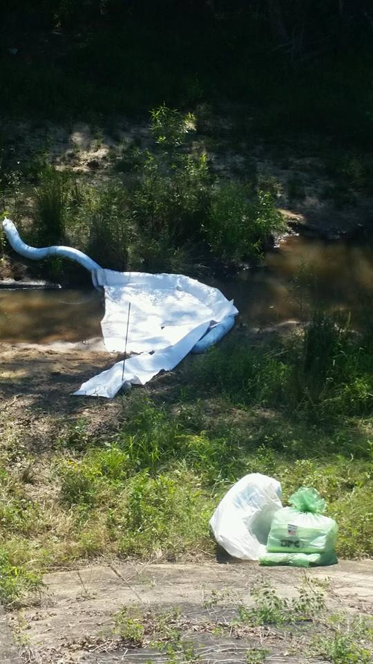 Water waste cleanup — Ashford, AL — Environmental & Hazmat Services Inc.