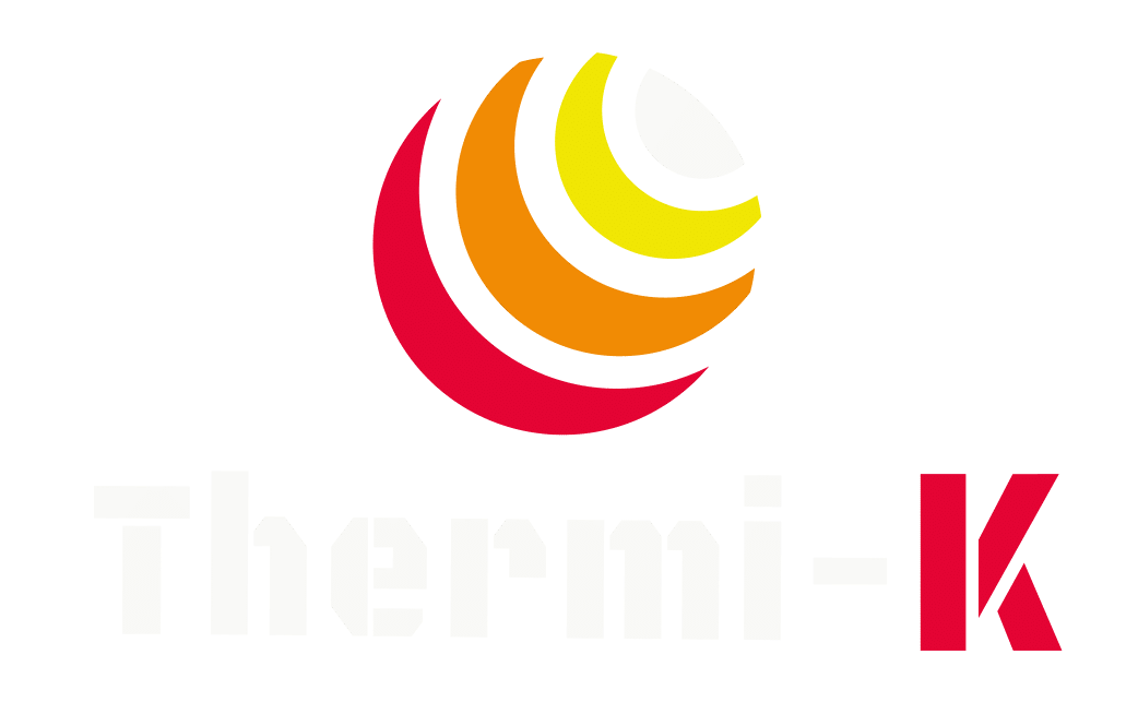 Un logo pour une entreprise appelée therm-k