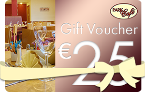 gift voucher with value of 25