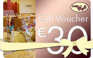 gift voucher with value of 30
