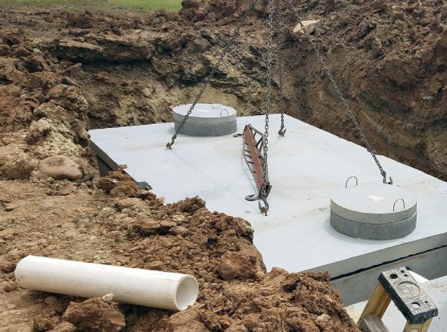 septic tank installation