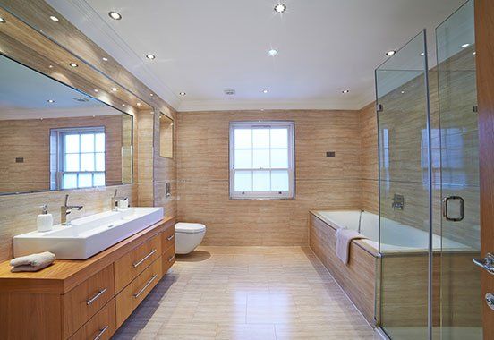 Interior View Of Bathroom — Addison, IL — Phoenix Restoration