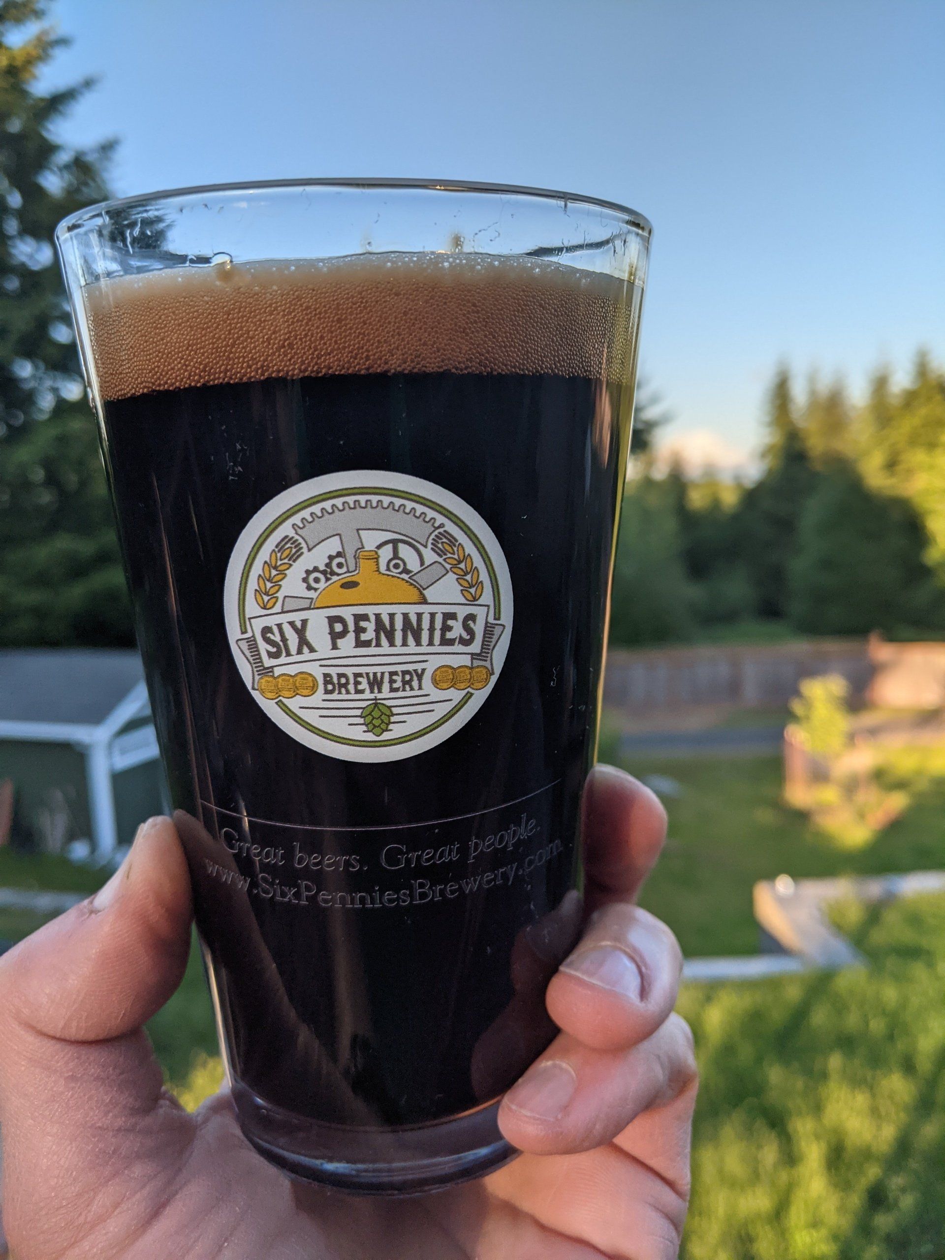 Picture of our NW Brown Ale named Quatchie Poo