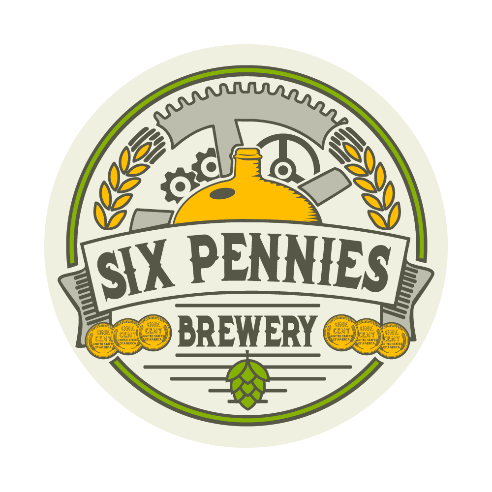 Six Pennies Brewery Logo