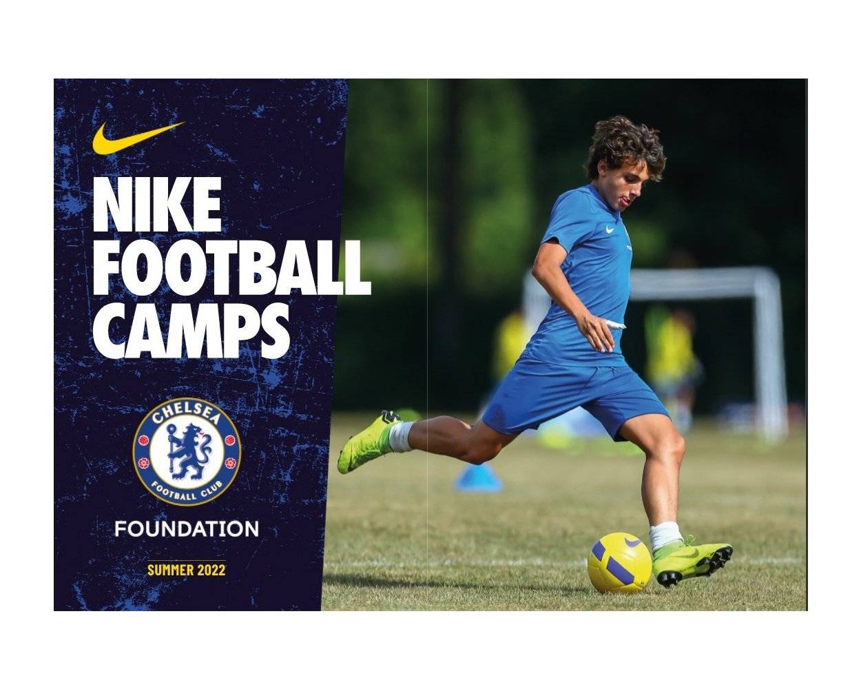 Nike Football Camps with Chelsea FC Foundation July & August 2022 in the UK