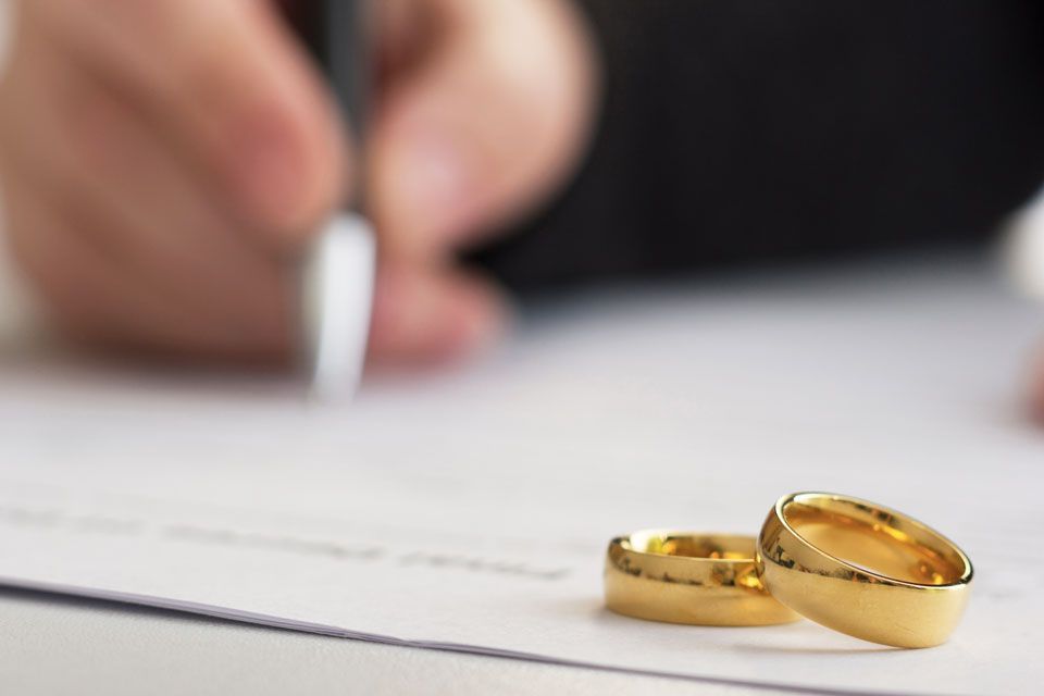 Checkliste für Scheidung