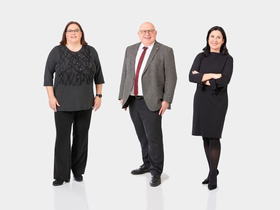 Anwälte Sandra Fasolt, Simone Waller-Krappen und Michael Scholz