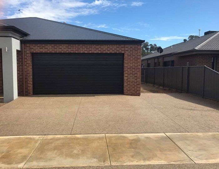 concrete driveway