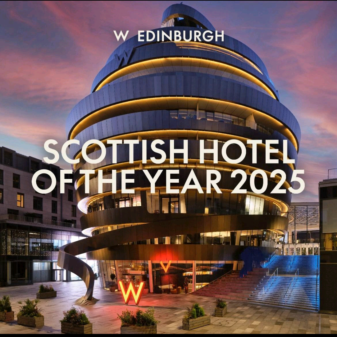 National Hotel of the Year Scotland 2025 is W Edinburgh