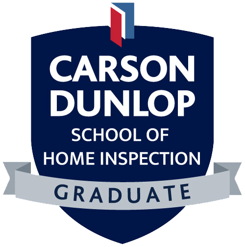 Carson dunlop school of home inspection graduate logo