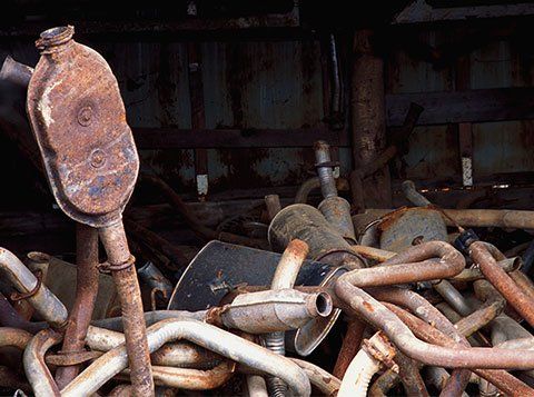 Scrap metal heap - Metal Recycling in Brook, NJ