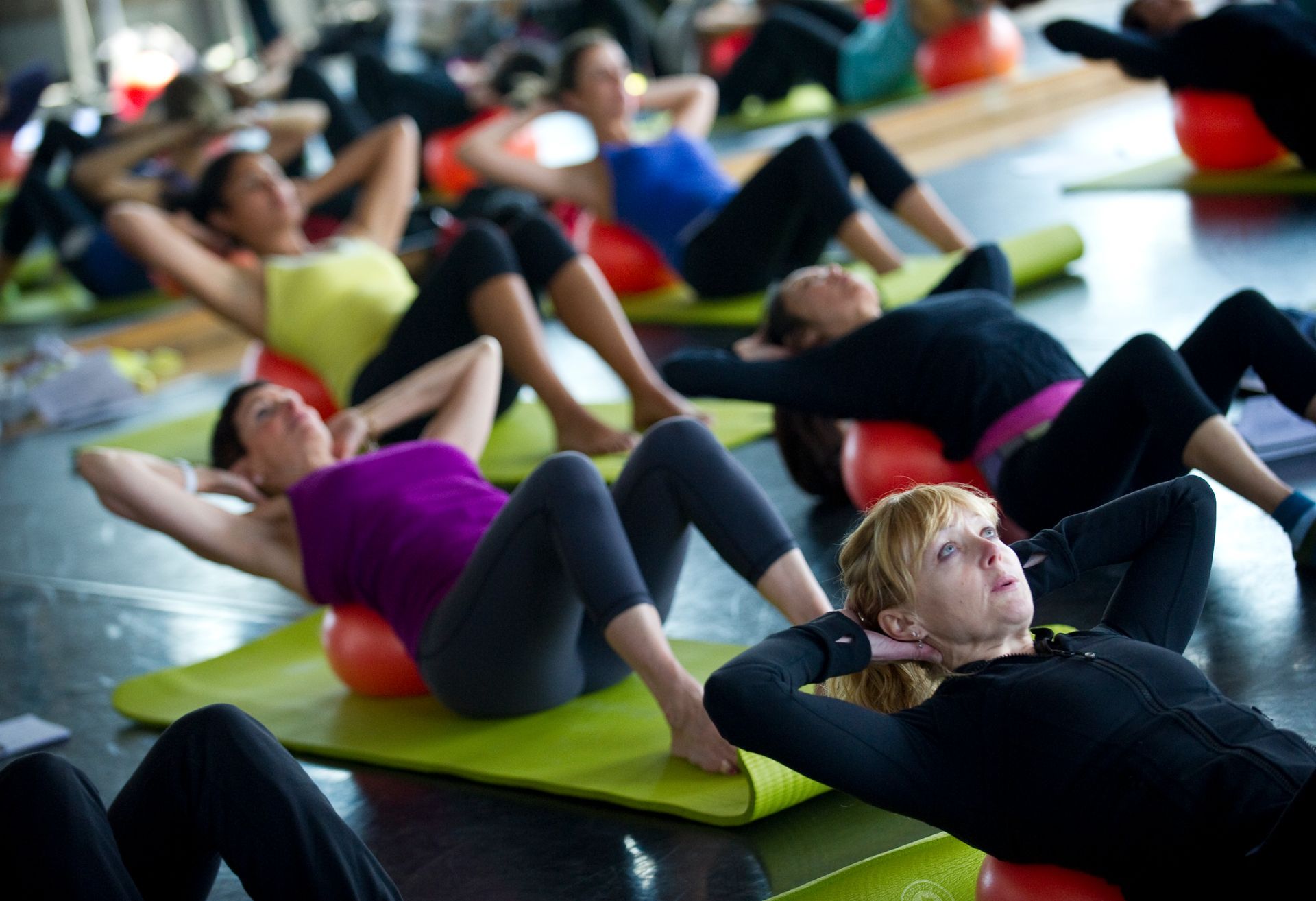 Low-impact Pilates class designed for strength and balance