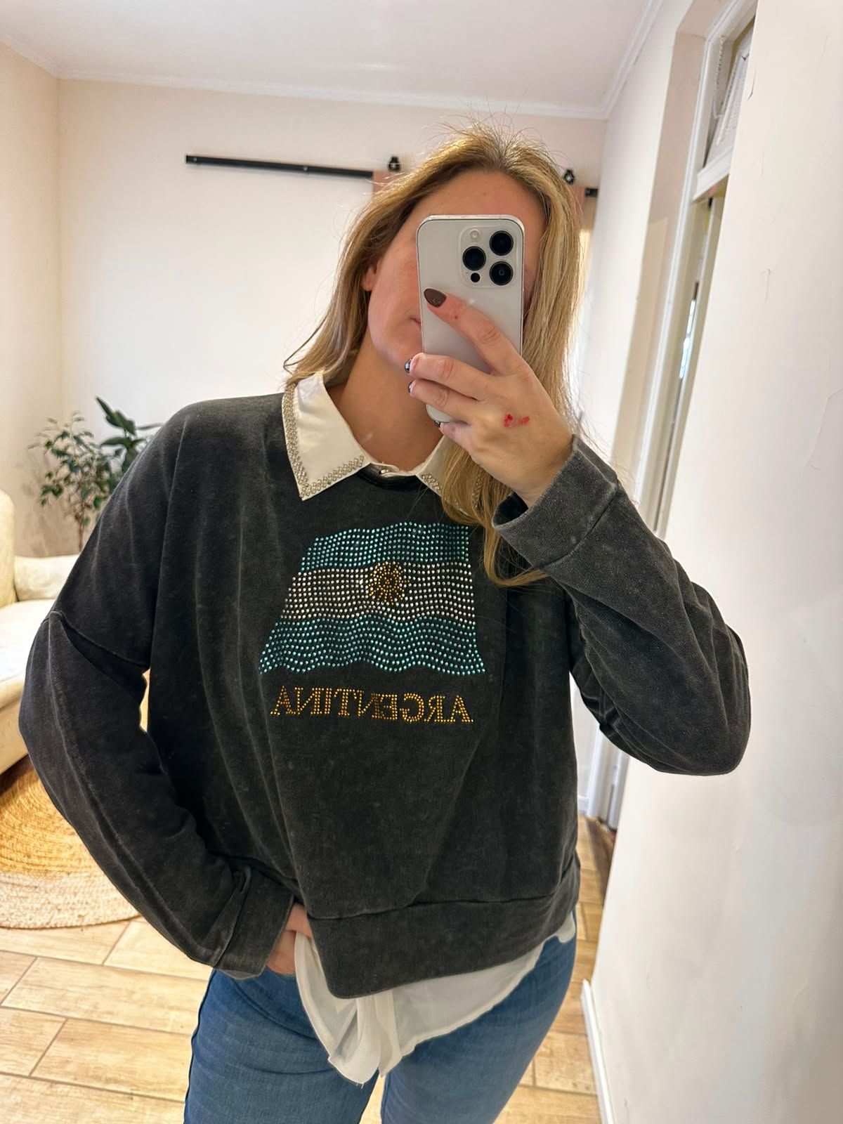 Buzo ARGENTINA strass