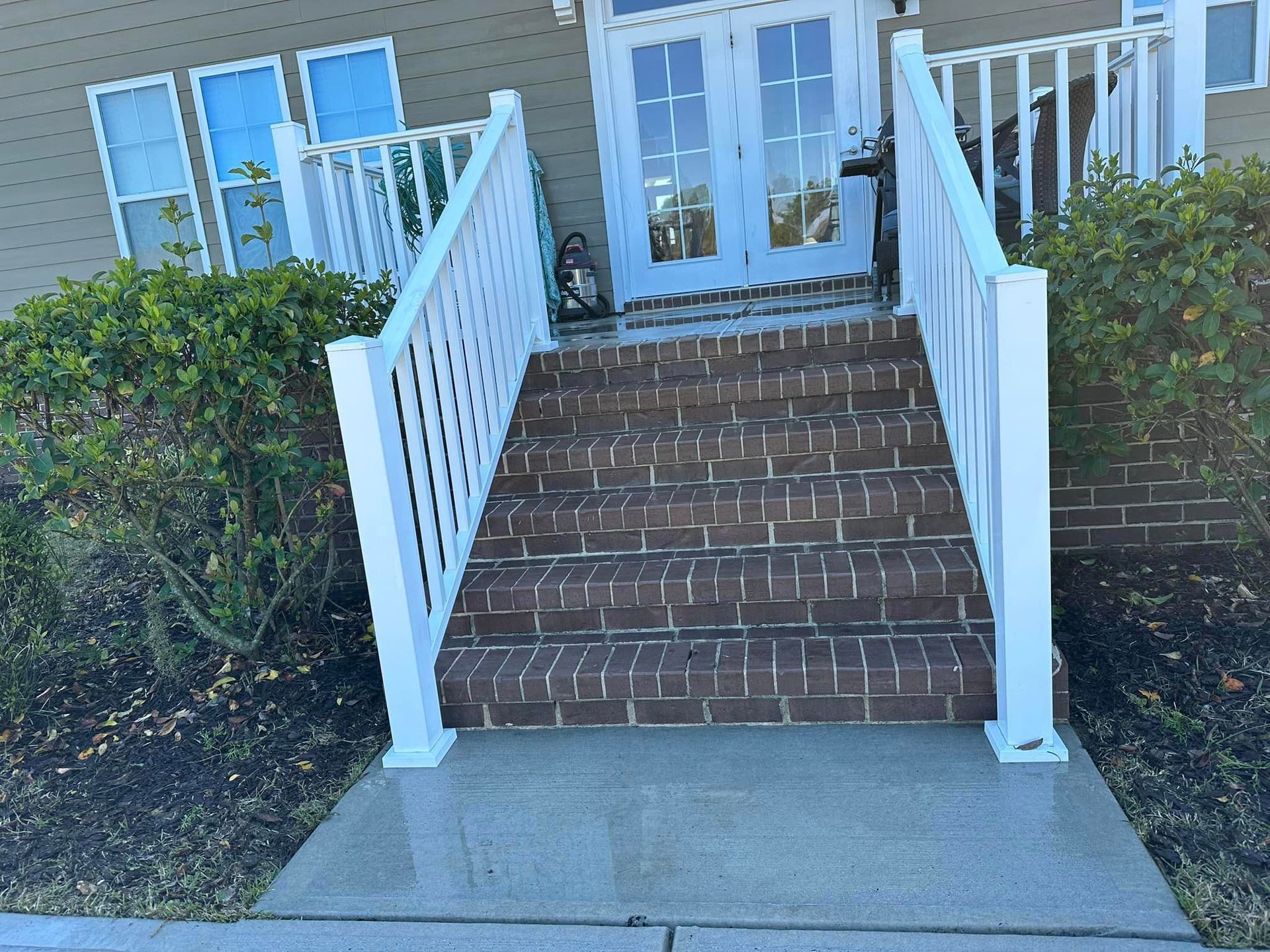 After Stair Power Wash | Savannah, GA | Reed Home Services