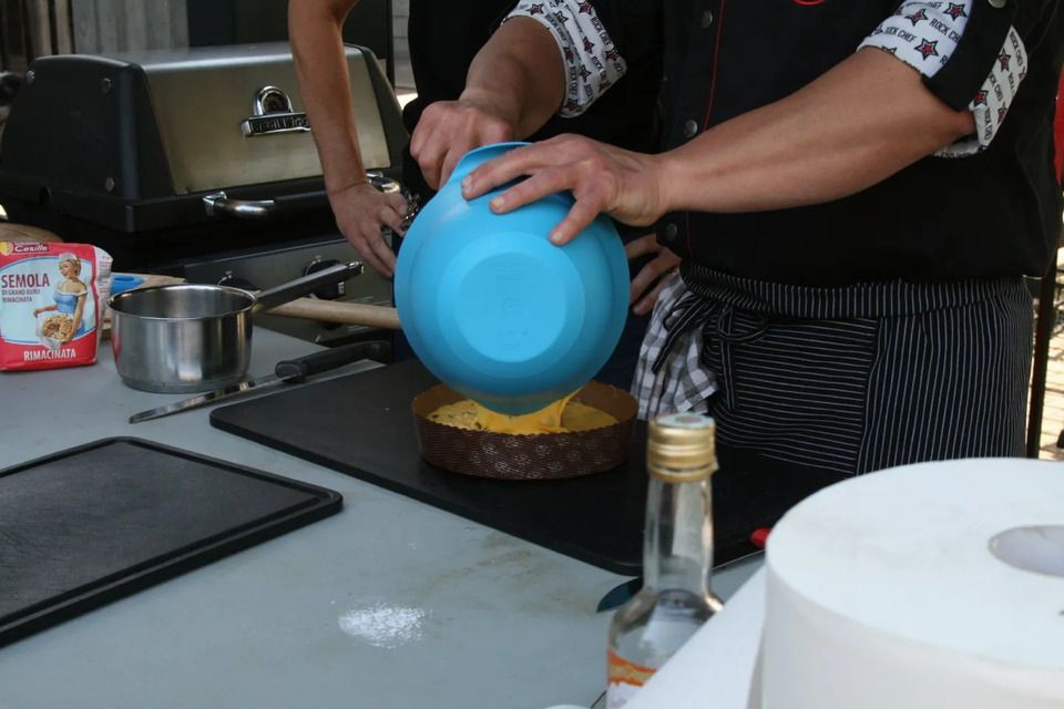 evento con cuochi per presentazione di barbecue a Reggio Emilia