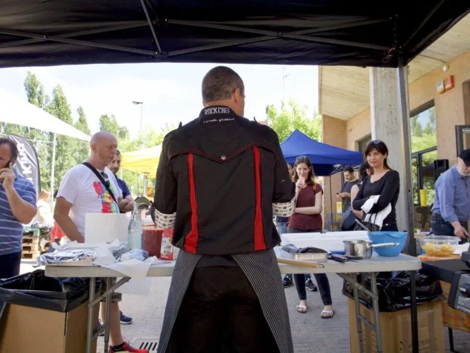 show cooking barbecue a Reggio Emilia
