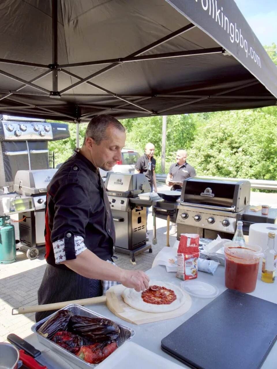 esposizione forni pizza e barbecue a Reggio Emilia