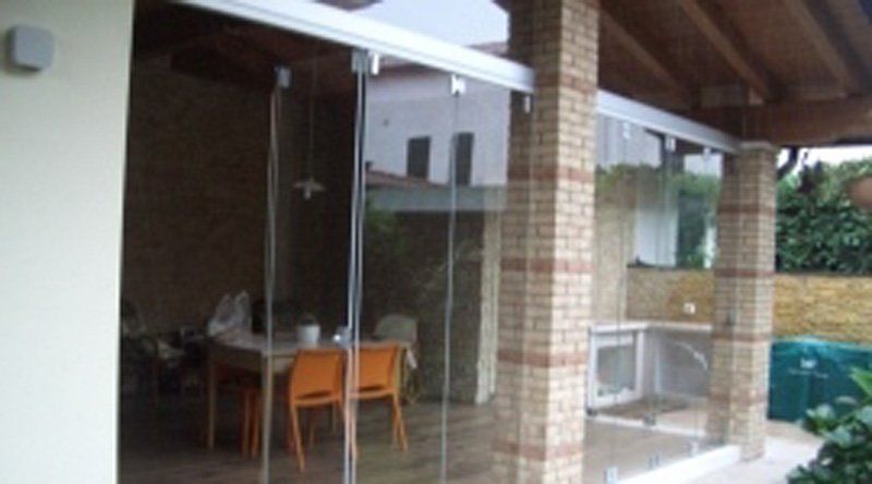 Vetrate in vetro temperato per uso esterno