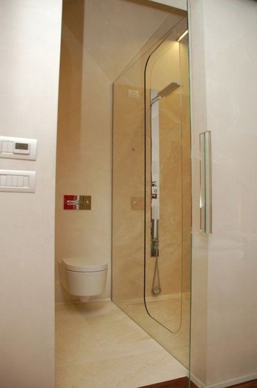 Box doccia con vetrata trasparente