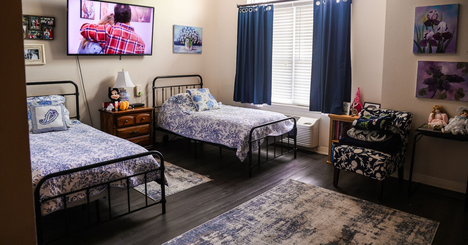 Double bedroom | Assisted living near Springfield MO 
