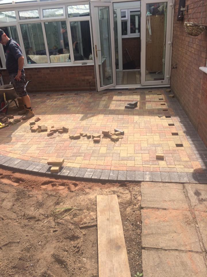 Patio by  specialists GQ General Builders Wolverhampton